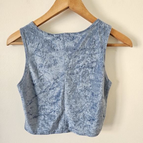 Reformation X urban renewal velour crop top - Picture 4 of 6